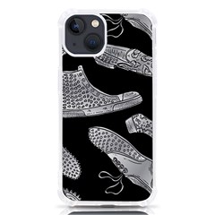 Pattern Shiny Shoes Iphone 13 Tpu Uv Print Case by Ndabl3x