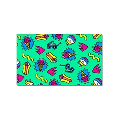 Pattern Adweek Summer Sticker (rectangular) by Ndabl3x