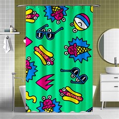 Pattern Adweek Summer Shower Curtain 48  X 72  (small)  by Ndabl3x