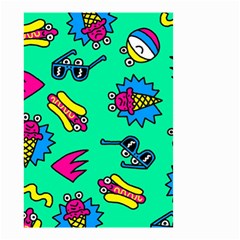 Pattern Adweek Summer Small Garden Flag (two Sides) by Ndabl3x