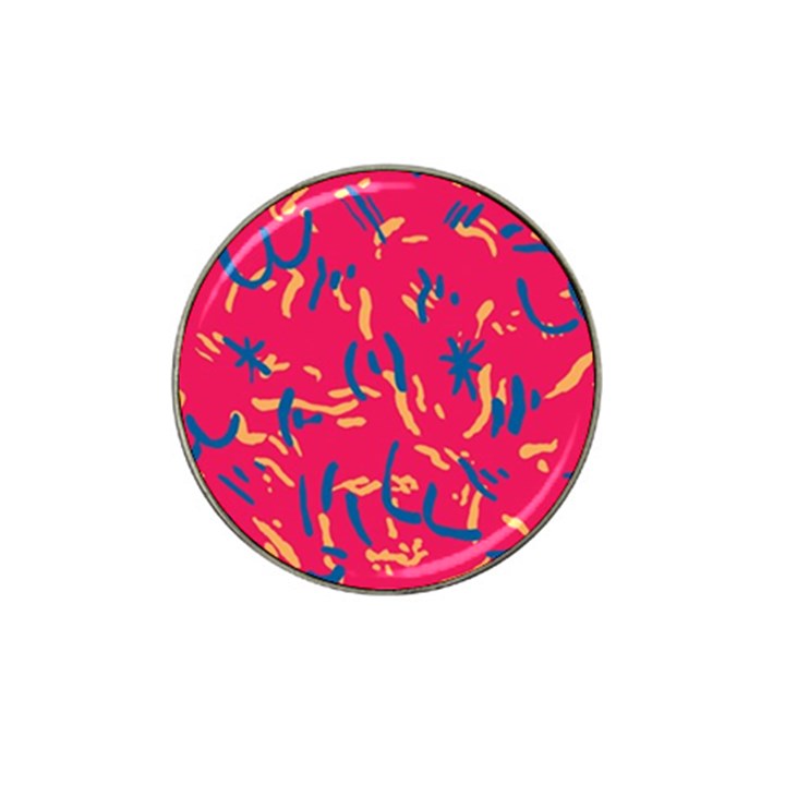 Pattern Booty Faces Hat Clip Ball Marker (4 pack)