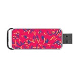 Pattern Booty Faces Portable USB Flash (One Side) Front