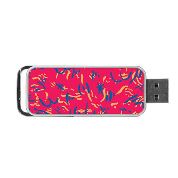 Pattern Booty Faces Portable USB Flash (One Side)