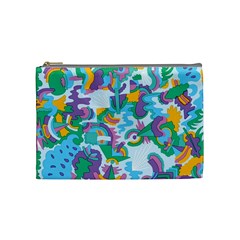 Pattern Hotdog Trap Cosmetic Bag (medium)