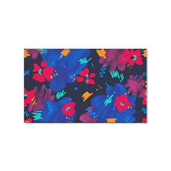 Patterns Rosebuds Sticker Rectangular (10 Pack) by Ndabl3x