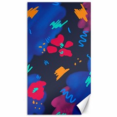 Patterns Rosebuds Canvas 40  X 72 