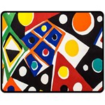 Pattern And Decoration Revisited At The East Side Galleries Jpeg Two Sides Fleece Blanket (Medium) 58.8 x47.4  Blanket Front