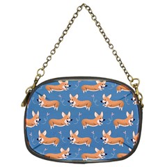 Corgi Patterns Chain Purse (one Side) by Ndabl3x