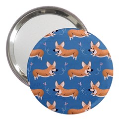 Corgi Patterns 3  Handbag Mirrors by Ndabl3x