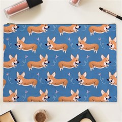 Corgi Patterns Cosmetic Bag (xxl) by Ndabl3x