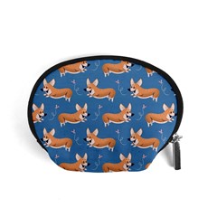 Corgi Patterns Accessory Pouch (small) by Ndabl3x