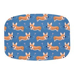 Corgi Patterns Mini Square Pill Box by Ndabl3x