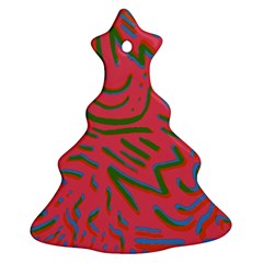 Pattern Saying Wavy Ornament (Christmas Tree) 