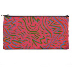 Pattern Saying Wavy Pencil Case by Ndabl3x