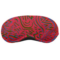 Pattern Saying Wavy Sleep Mask by Ndabl3x