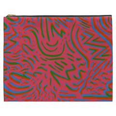 Pattern Saying Wavy Cosmetic Bag (xxxl) by Ndabl3x