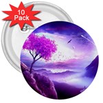 Fantasy World 3  Buttons (10 pack)  Front