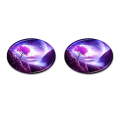 Fantasy World Cufflinks (oval) by Ndabl3x