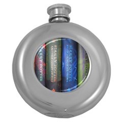 Vintage Collection Book Round Hip Flask (5 Oz) by Sarkoni