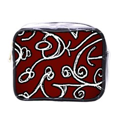 Ethnic Reminiscences Print Design Mini Toiletries Bag (one Side)