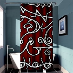 Ethnic Reminiscences Print Design Shower Curtain 36  X 72  (stall) 