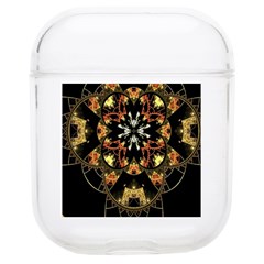 Fractal Stained Glass Ornate Soft Tpu Airpods 1/2 Case by Sarkoni