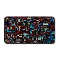 Stained Glass Mosaic Abstract Medium Bar Mat