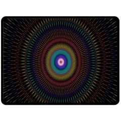 Artskop Kaleidoscope Pattern Two Sides Fleece Blanket (large) by Sarkoni