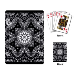 Mandala Calming Coloring Page Playing Cards Single Design (Rectangle)