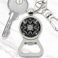 Mandala Calming Coloring Page Bottle Opener Key Chain