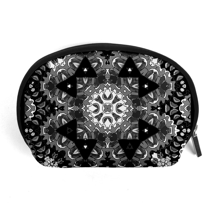 Mandala Calming Coloring Page Accessory Pouch (Large)