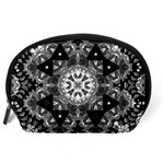 Mandala Calming Coloring Page Accessory Pouch (Large) Back