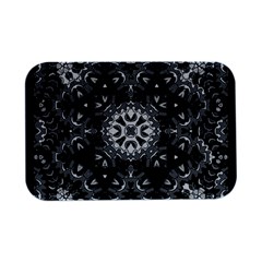 Mandala Calming Coloring Page Open Lid Metal Box (Silver)  