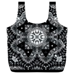 Mandala Calming Coloring Page Full Print Recycle Bag (XXXL)