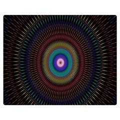 Artskop Kaleidoscope Pattern Premium Plush Fleece Blanket (medium) by Sarkoni