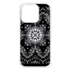 Mandala Calming Coloring Page iPhone 14 Pro TPU UV Print Case