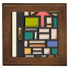 Door Stained Glass Stained Glass Framed Tile by Sarkoni