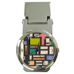 Door Stained Glass Stained Glass Money Clip Watches by Sarkoni