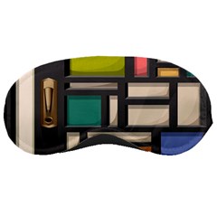 Door Stained Glass Stained Glass Sleep Mask by Sarkoni