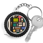 Door Stained Glass Stained Glass Measuring Tape Front