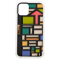 Door Stained Glass Stained Glass Iphone 12 Mini Tpu Uv Print Case	 by Sarkoni