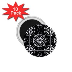 Kaleidoscope Mandala Art 1 75  Magnets (10 Pack)  by Sarkoni