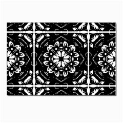 Kaleidoscope Mandala Art Postcard 4 x 6  (pkg Of 10) by Sarkoni