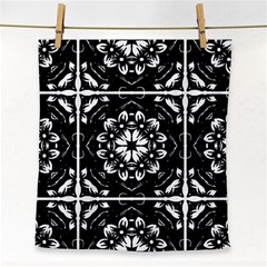 Kaleidoscope Mandala Art Face Towel by Sarkoni