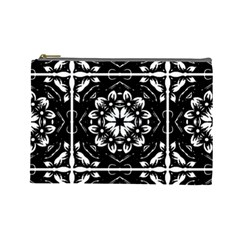 Kaleidoscope Mandala Art Cosmetic Bag (large) by Sarkoni