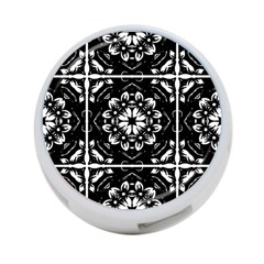 Kaleidoscope Mandala Art 4-port Usb Hub (two Sides) by Sarkoni