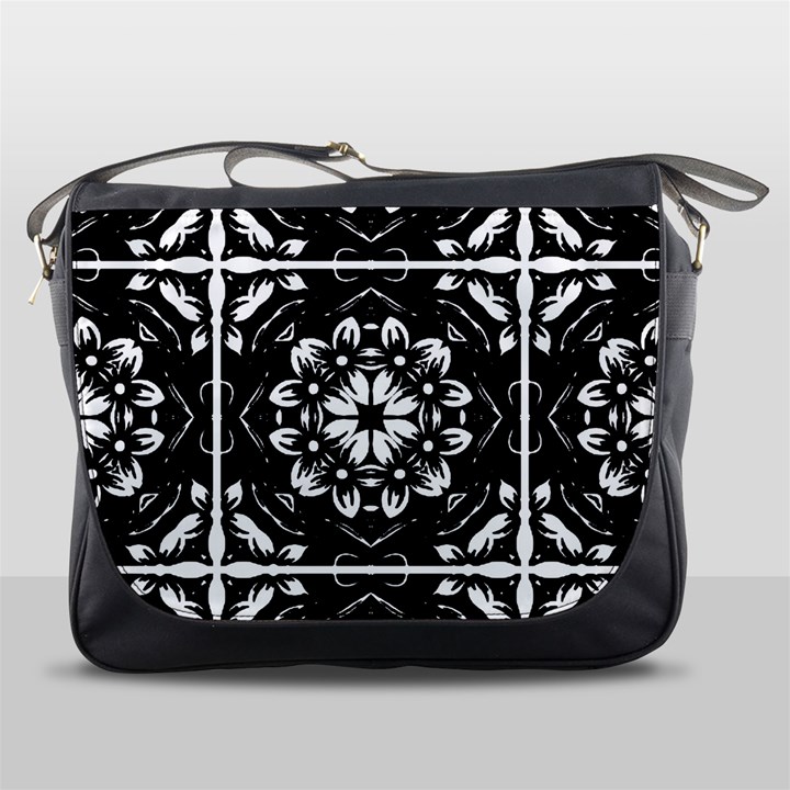 Kaleidoscope Mandala Art Messenger Bag