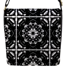 Kaleidoscope Mandala Art Flap Closure Messenger Bag (s) by Sarkoni