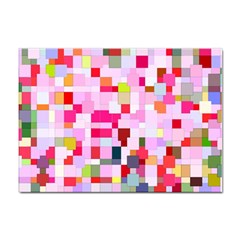 The Framework Paintings Square Sticker A4 (10 Pack) by Sarkoni