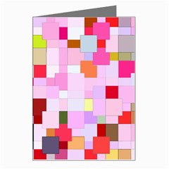 The Framework Paintings Square Greeting Card by Sarkoni